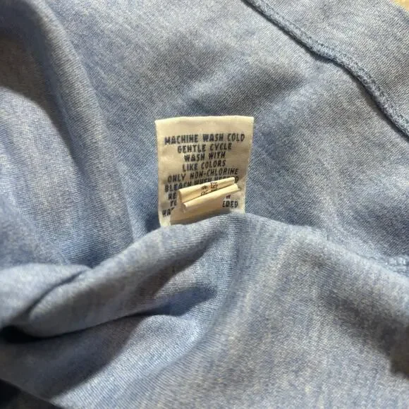 Polo Ralph Lauren Men's Size XL Blue Pima Soft Touch Cotton Casual Polo Shirt - Picture 4 of 10